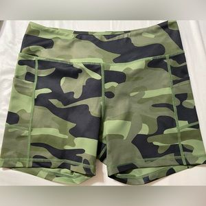 ZYIA camo shorts